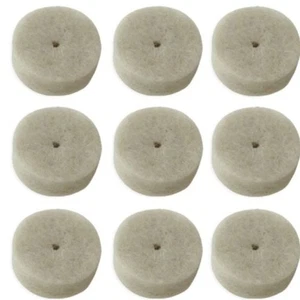 10Pcs Felt Polishing Pad Buff Clean Wheel Point Mandrel For Rotary Tool - Picture 1 of 5