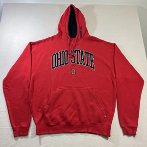 The Ohio State University Buckeyes Men’s 2XL Embroidered Hoodie Red Pocket NCAA - Picture 1 of 8