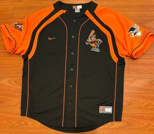 Camiseta Nike Baltimore Orioles en Blanco Negra Cursiva O’s Hombres Talla Grande MLB - Imagen 1 de 14