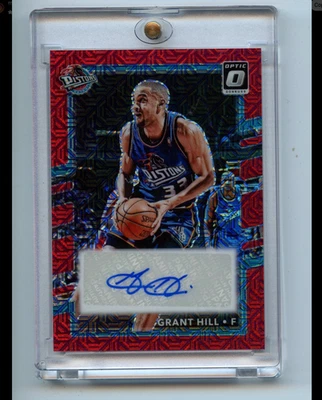 2024-25 Panini Donruss Optic Grant Hill Red Mojo Signatures automático #RSS-HIL Foto 1 de 2