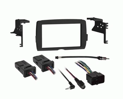 Metra DDIN Stereo Dash Kit for 14-19 Harley-Davidson Street Glide, Electra Glide - Image 1 of 3