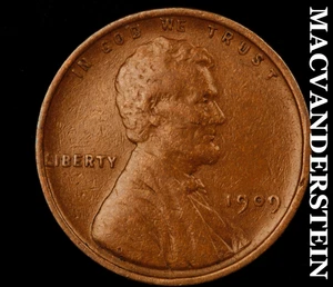 1909 Lincoln Wheat Cent - seltenes besseres Datum keine Reserve #D4112 - Bild 1 von 2