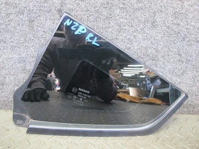 09-20 NISSAN Z34 370Z COUPE REAR LEFT QUARTER WINDOW GLASS OEM - Image 1 of 4
