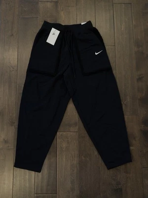 Pantalones Nike Nuevos con Etiquetas Mujer Talla S DQ6809-010 Calce Suelto Cintura Alta Sherpa Bolsillo Vellón Foto 1 de 4
