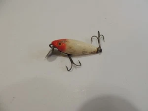 Vintage True Temper crippled shad fishing lure red/white see photos - Picture 1 of 4