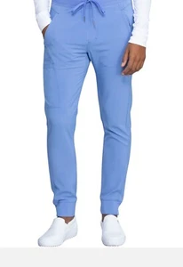 Cherokee Men's Scrubs 4XL Blue Infinity Modern Fit Cargo Jogger Pants NWT CK004A - Picture 1 of 7