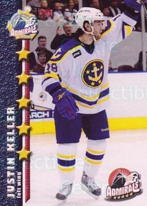 2008-09 Norfolk Admirals #26 Justin Keller