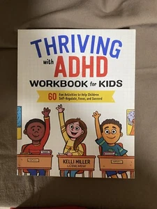 Thriving With ADHD & Anger Management Workbooks For Kids - Picture 1 of 3