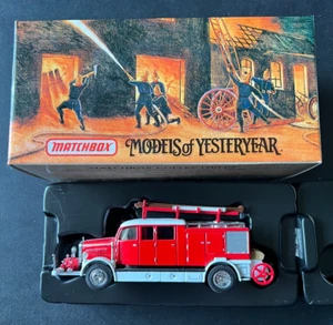 Matchbox Models of Yesteryears Fire Engine Series 1938 Mercedes KS15 Fire Truck - Picture 1 of 4