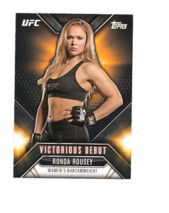 2015 Topps UFC Chronicles Victorious Debut #VD9 Ronda Rousey