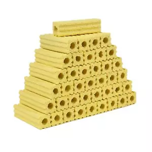 54 pz supporti filtro ceramica per acquario grande lungo 3,8 pollici, bloccanti biomedia in ceramica... - Foto 1 di 2