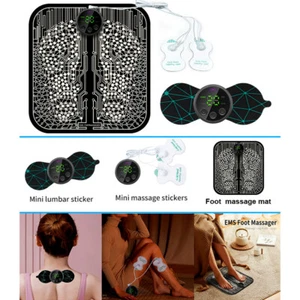 EMS Foot Massager Neuropathy Feet for Circulation and Pain Relief Portable USA - Picture 1 of 12
