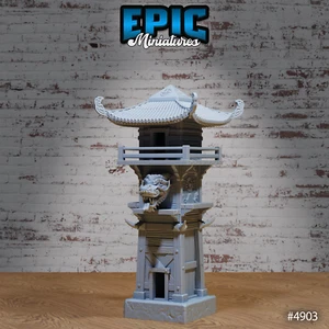 Dragon Watch Tower | Colección Legends of the East | Epic Miniatures | Tabla D&D - Imagen 1 de 2