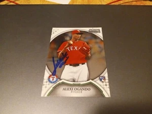 ALEXI OGANDO Signed 2011 Bowman Sterling Rookie Autograph Auto Baseball MLB RC - Picture 1 of 5