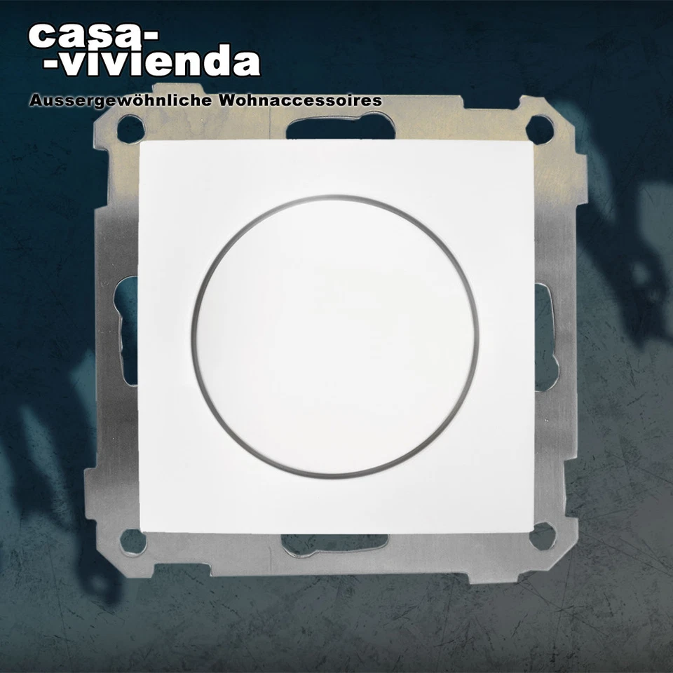 LED-Dimmer, 3-500W/VA, "R,L,C" - passend für BERKER® S1/B2/B3/B7 - Polarweiß  - Bild 1 von 1