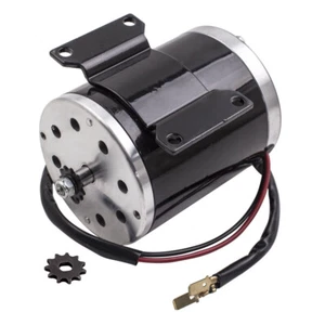 500W 24V Elektromotor mit Halterung for Roller Fahrrad Go-Kart Minibike ZY 1020 - Bild 1 von 12