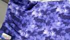 1 Yard X 62" (Sand Purple Blotch) 100% Polyester Fleece