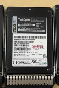 NEW Lenovo ThinkSystem 02JK962 2.5" 960GB SAS 12G SR650 Server SSD 4XB7A38175 - Picture 1 of 3