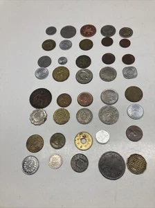 Lot von 40 Weltmünzen ideal zum Starten oder Aufbau einer Sammlung Geschenk kostenloser Versand - Bild 1 von 6