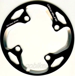 Driveline 42T Protezione Catena, BCD 104mm, 65g, Bulloni Argento, Nero, AEZ - Foto 1 di 2