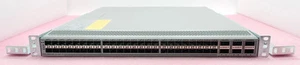 Cisco Nexus N9K-C93180YC-FX 48x 10/25G SFP + 6x 40/100G QSFP28 Port B2F 1U Przełącznik - Zdjęcie 1 z 9