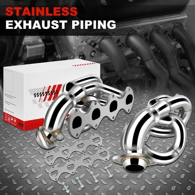 Cabezal colector de casa Shorty SS para 05-10 Ford Mustang GT Shelby 4,6 L V8 281 Foto 1 de 4