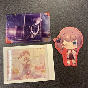 Project Seca Mochizuki Honami Pashakore Wafer Card Sticker Set 3-Piece Cannot Be - Picture 1 of 7
