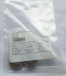 DORNER 240826 RETURN ROLLER BEARING 3/PK (BR4.6b5) - Picture 1 of 4
