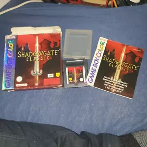 Shadowgate Classic Game Boy Color EN CAJA COMPLETA - Imagen 1 de 10