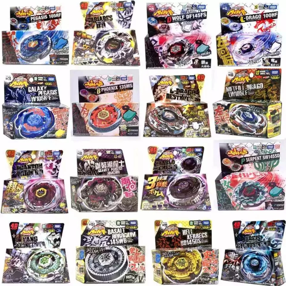 TAKARA TOMY Beyblade Metal Fusion Booster Launcher Burst BB70 BB80 BB88 BB99 New - Bild 1 von 1