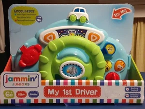 Jammin' Juniors, My 1st Driver Interactive Electronic Toy! Brand New! - Picture 1 of 6