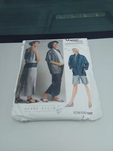 Vogue Sewing Pattern 1522 Women's Jacket Dress Top Pants Shorts Size 10 - Picture 1 of 2