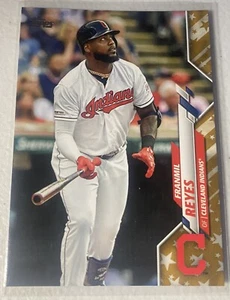 FRANMIL REYES Series 1 Gold Star Set Parallel #17. Indians - Picture 1 of 2