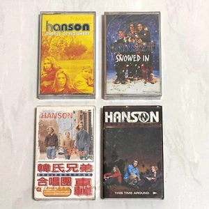 Hanson 1997~2000 Taiwan Edition Box Cassette Tape Album Promo Insert Sealed x 4 - Picture 1 of 10