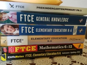 FTCE General Knowledge, Pre-K-3, (Elementary K-6 Three books) , Math 6-12 - Bild 1 von 9
