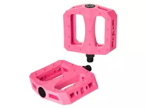 S & M Hoder BTM Pedals Pink 9/16 - Picture 1 of 2