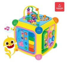Pinkfong Shark Family EduCube Developmental Baby Toys 6 Korean 3 English Songs