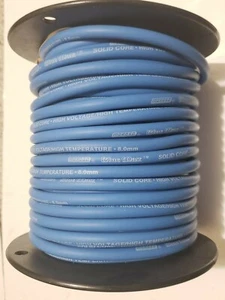 MOROSO 72830 BLUE MAX Wire HIGH VOLTAGE TEMP Spark plug wire Solid Core 8mm - Picture 1 of 3