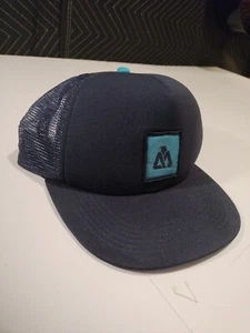 Matix Hat Navy Blue One Size - Picture 1 of 7