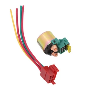 Motorcycle Starter Relay Solenoid w/Plug For Honda ASCOT 500 VT500FT 1983-1984 - Picture 1 of 10