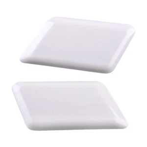 Pair Black Front Headlight Washer Nozzle Cover Cap Fit for Ford Mondeo MK3/ - Picture 1 of 5