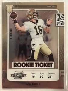 2021 Contenders Optic Ian Book Rookie Ticket RC #67 New Orleans Saints Football - Picture 1 of 2