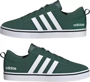 adidas Herren Vs Pace 2.0 Shoes Schuhe Sneaker Freizeitschuh # Schattengrün Weiß - Picture 1 of 7
