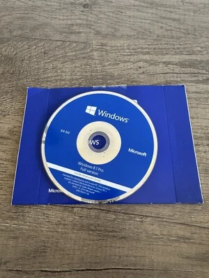 Microsoft Windows 8.1 Pro 64 bit x64 64 Bit DVD Full English MS WIN 8.1 =NEW= - Image 1 of 4