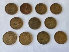 50 Coins SEMI KEY Roll of 1947 Canada Small Cents