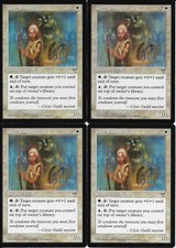 MTG: CIVIC GUILDMAGE Mirage COMMON; played, Excellent condition x4