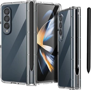 for Galaxy Z Fold 4 Case Original Builtin Screen Protector with S Pen Holder 360 - Picture 1 of 6