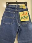 Vintage 90S Solo Semore Jr Denim Jeans 11 12 Usa Made Baggy Brand New 25X24
