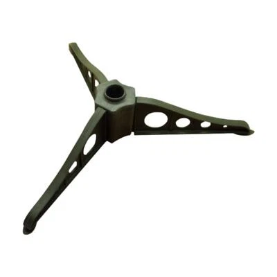 Xmas Tree Base Black Holiday Home Three Legged Design Christmas Tree Stand - Image 1 of 3