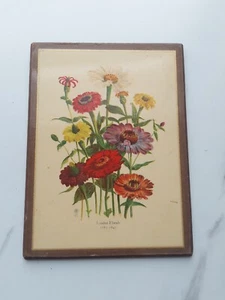Vintage Flower Bouquet Botanical Print by Jane Webb Loudon Florals - Picture 1 of 8